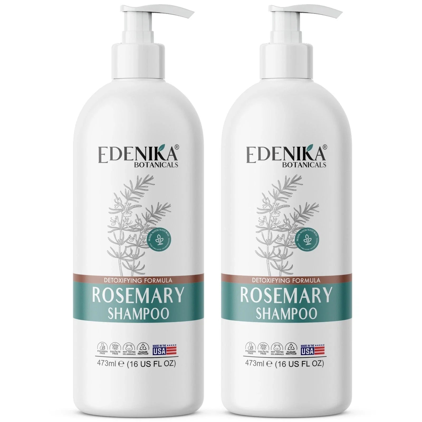 Rosemary Hair Growth Shampoo 2 Pack Wholesale Biotin Salon Hotel